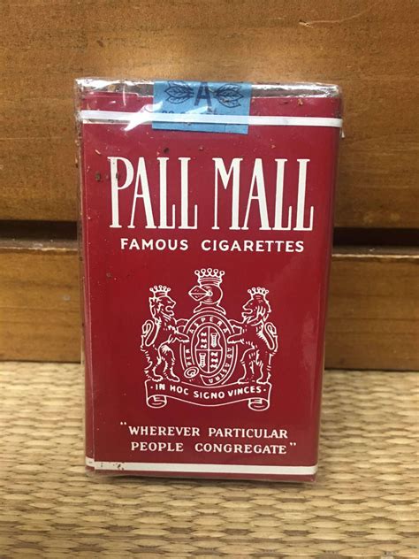 1980’s Pall Mall Famous Cigarettes Soft Pack! - Danly's Vintage ...