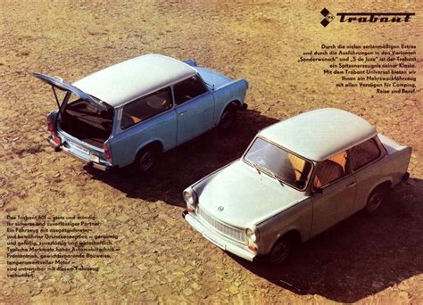 1980 - Trabant 601 - Seite 2/3 | Toy car, Small cars, Cars and motorcycles