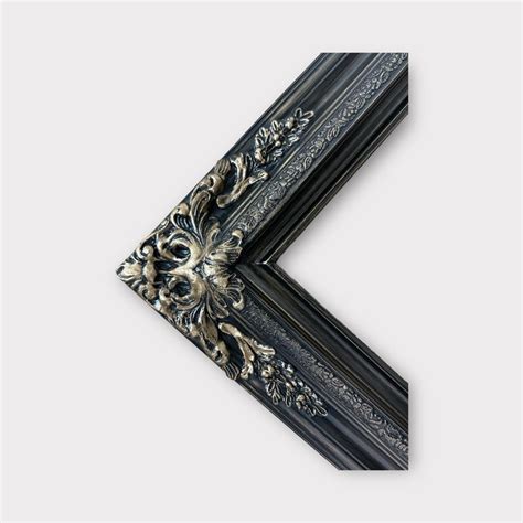 Traditional compo XL ornate corners wood frame, OLD gold, vintage wood ...