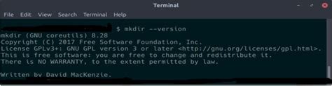 Mkdir Command Linux 的图像结果