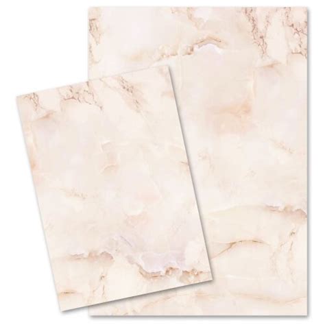 Dickes Papier 190 g/m², Marmor Terracotta Marmor & Struktur, Urkunden