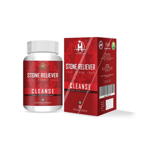 Buy Healthy Nutrition Stone Reliver Veg Capsules, Kidney Stone ...