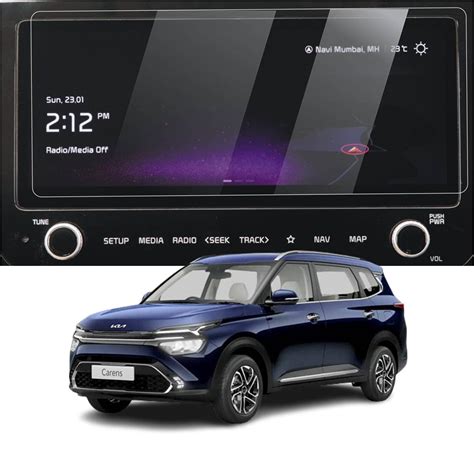 ARMOUR GUARDS 9H Screen Guard Compatible with KIA CARENS Luxury plus ...