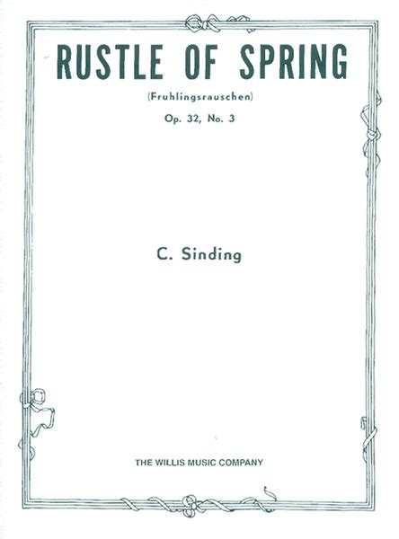 Image result for Siding Rustle of Spring Piano