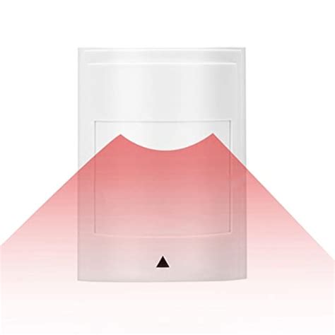 Wired Infrared Alarm Sensor, Dual PIR Detector Warning Alarm Security ...