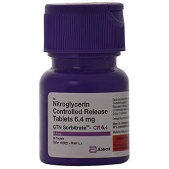 Gtn Sorbitrate-CR 6.4 - Bottle of 30 Tablets : Amazon.in: Health ...