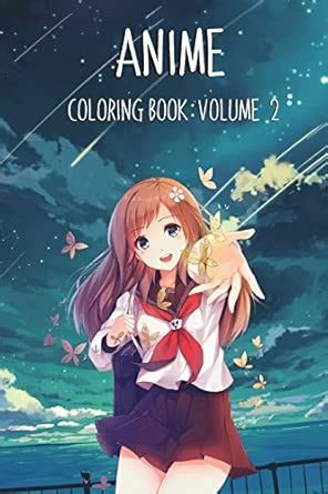Anime Coloring Book: Volume 2 : Amazon.in: Books