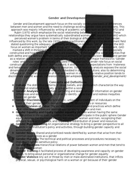 Gender and Development Topics 的图像结果