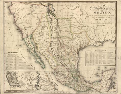 World Maps Library - Complete Resources: Maps Mexico 1800