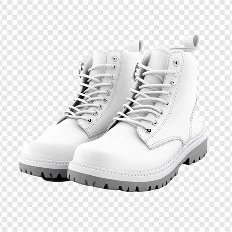 Des bottes blanches en cuir, des chaussures élégantes, des bottes d ...