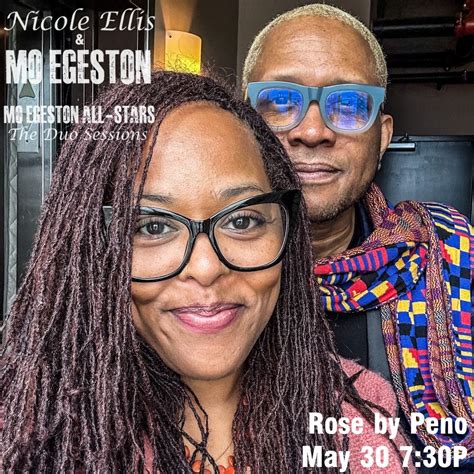 Mo Egeston All-Stars: Lounge Sessions featuring Nicole Ellis & Andrew ...