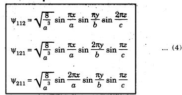 Extension to Infinite Well Three Dimensions (3D Box) - Quantum Mechanics