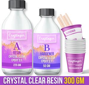 Craftinger 300 Gm Crystel Epoxy R3. - 300 Gm Crystel Epoxy R3. . shop ...