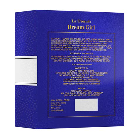Dream Girl – Soft & Romantic Perfume for Women | 85ml – La French
