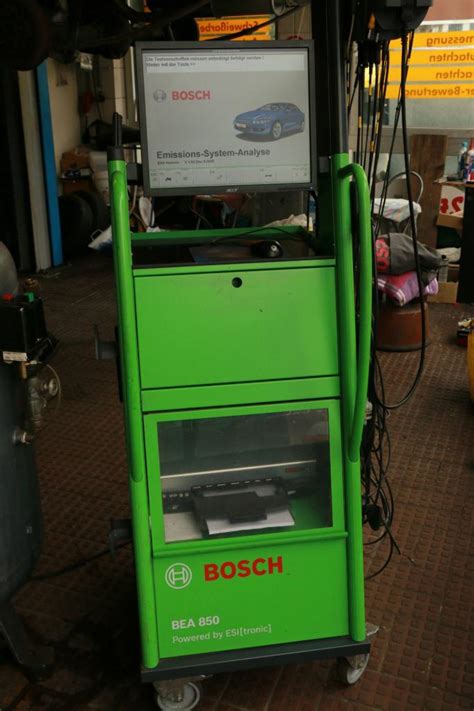 Bosch BEA 850 AU Tester Benzin Diesel mit OBD Ltf Abgastester KTS 570 ...