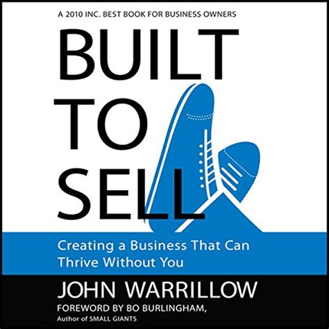 Built to Sell by John Warrillow - Audiobook - Audible.in