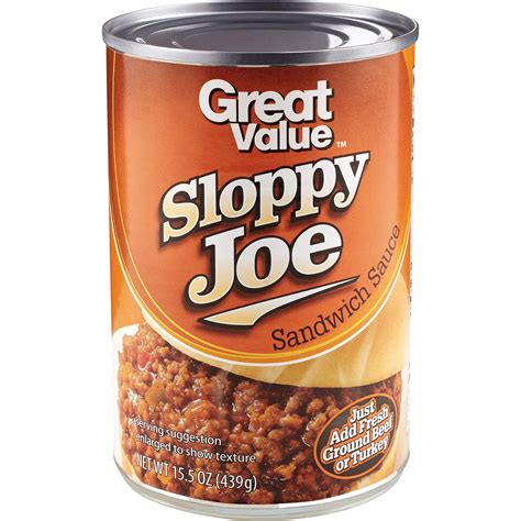 sloppy joe can
