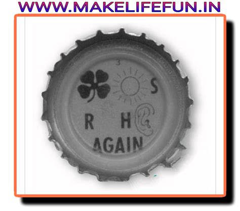 BOTTLE CAP PUZZLES AND ANSWERS The Lucky beer bottle cap puzzles are ...