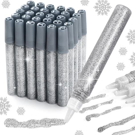 Amazon.com: Cholemy 30 Pcs Glitter Glue Pens Glitter Stick Set for ...
