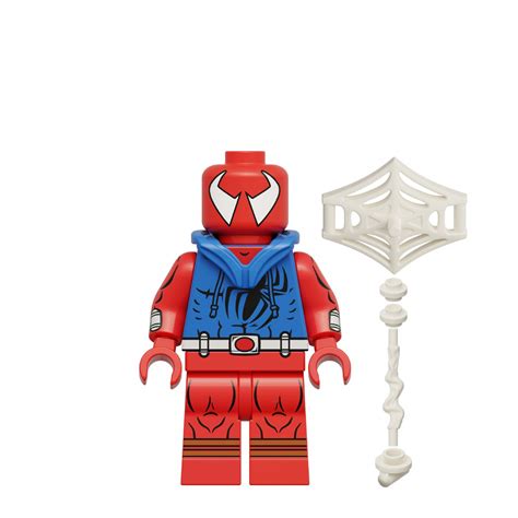 Scarlet Spider Minifigures Compatible Lego Spider-Man Across the Spider ...