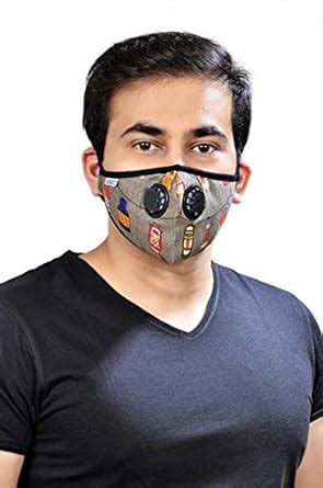 Onroad Co. N99 Grade Filter Reusable Anti Pollution Mask, maroon Series ...