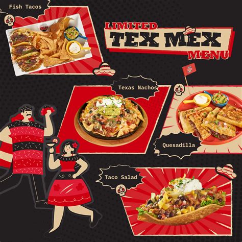 TEX-MEX LIMITED MENU