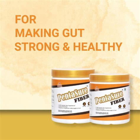 Pentasure Fiber- Soluble Prebiotic Fiber Supplement Powder -100 gm ...