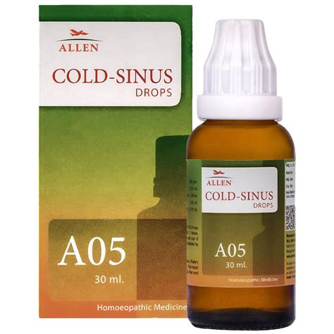 Buy Allen A05 Cold-Sinus Drops, 30 ml | 19 Minutes Delivery | Apollo ...
