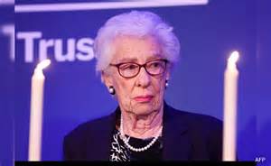 Eva Schloss, Auschwitz survivor and Anne Frank's step-sister, dies at 96