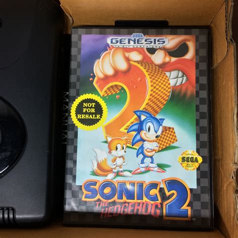 Sega Genesis Box Sonic 2