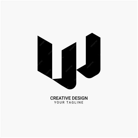 Premium Vector | Creative w letter elegant typography monogram modern brand unique logo design