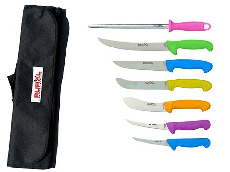 7PC Professional Butchers Knife Set – Rural Butcher Supplies