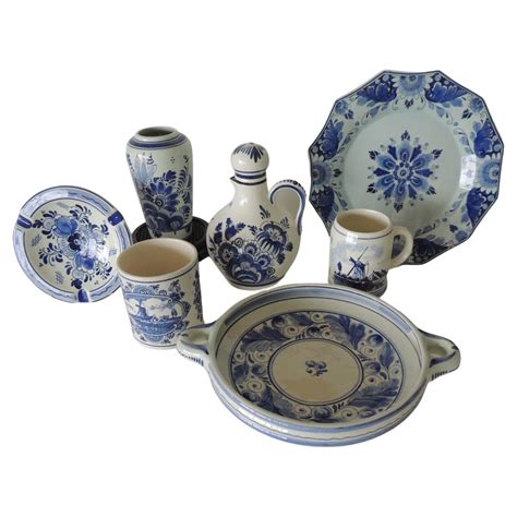 Englsih Delftware Pottery Blue Dash Charger of King William and Queen ...