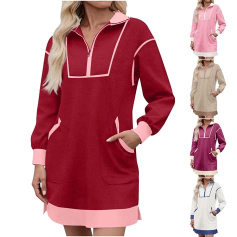 Ashirexll Womens Winter Dresses, Midi Dresses for Women, Sports Shirt ...