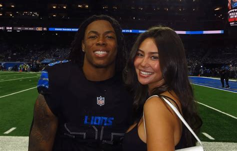 LOOK: Jahmyr Gibbs And Nicole Anderson Go Full WWE Mode As Jeff Hardy ...