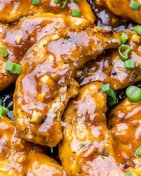 Honey Garlic Chicken Tenderloin Recipe - Healthy Fitness Meals