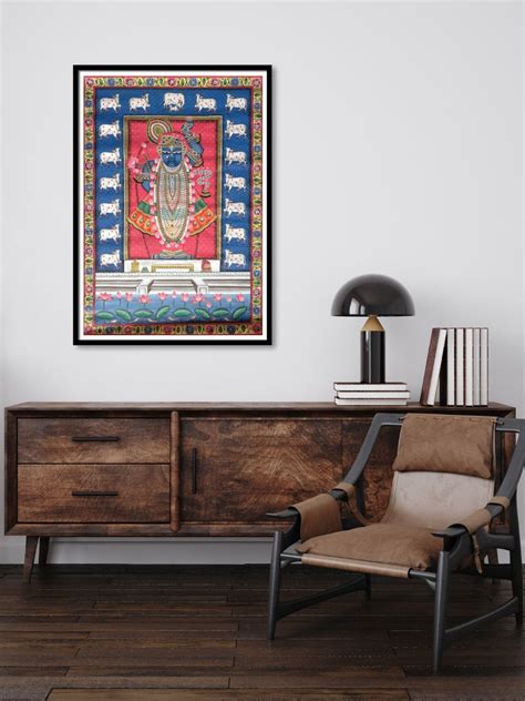 Traditional Shrinathji Pichwai Wall Art