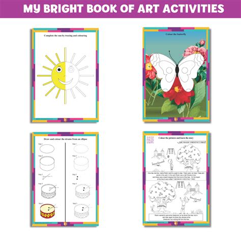 Preschool Books for UKG: MY BRIGHT PICTURE BOOK OF ART ACTIVITIES ...