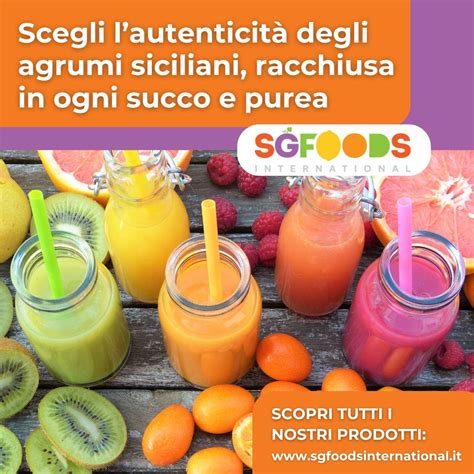 Scegliere SG Foods International significa portare sulle tavole e nei processi produttivi l ...