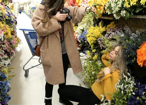Hobby Lobby Floral Section