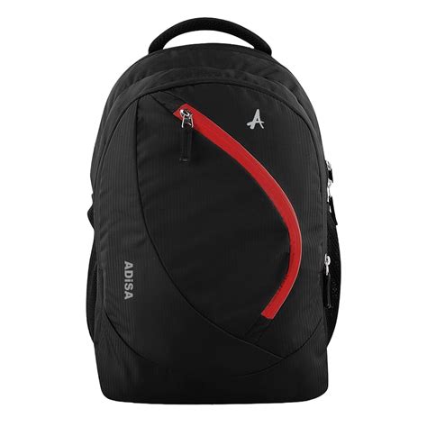 ADISA 31 Ltrs Casual Backpack School College Bag Pack (BP046-Black ...