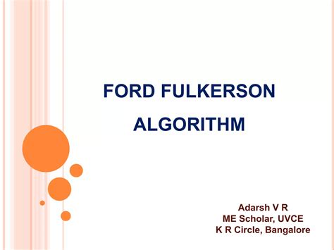 Image result for Ford-Fulkerson Algorithm Explained