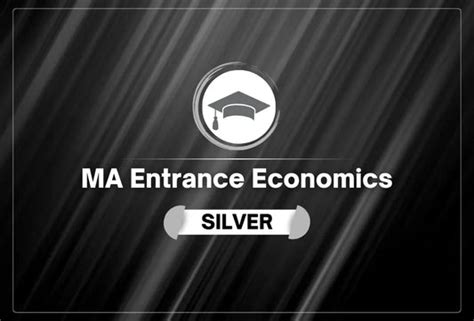 MA Entrance for CUET/IIT JAM/GATE Economics – Ecoholics