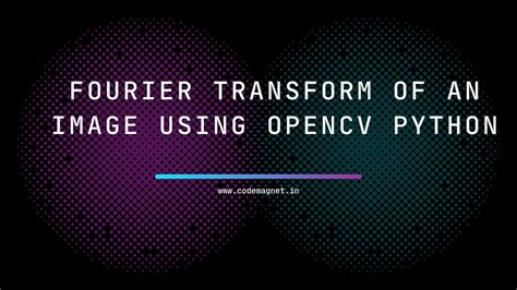 Fourier Transform Python 的图像结果