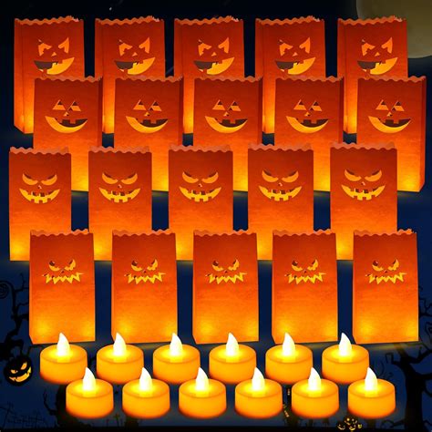 Outus 48 Pcs Halloween 4 Kinds Pumpkin Grimace India | Ubuy