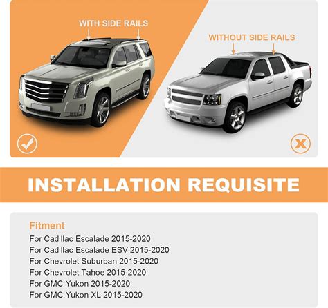 FINDAUTO Roof Rack Cross Bars for Cadillac Escalade India | Ubuy