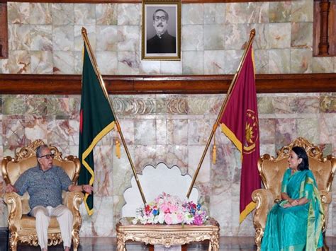 High Commissioner Das makes farewell call on B'desh President Abdul Hamid