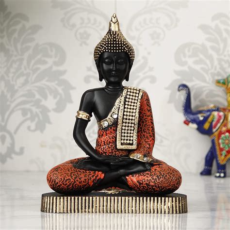 Buy Webelkart Premium Meditating Sitting Gautam Buddha Idol Statue ...