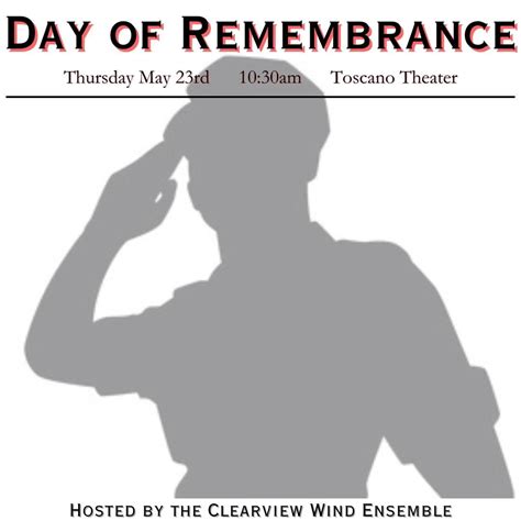Clearview Day of Remembrance, Clearview Regional High School, Mullica ...
