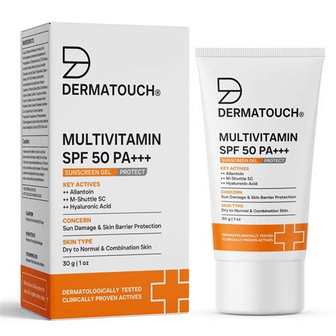 Multivitamin Sunscreen 50 PA+++ | Broad Spectrum UV Protection 30g ...